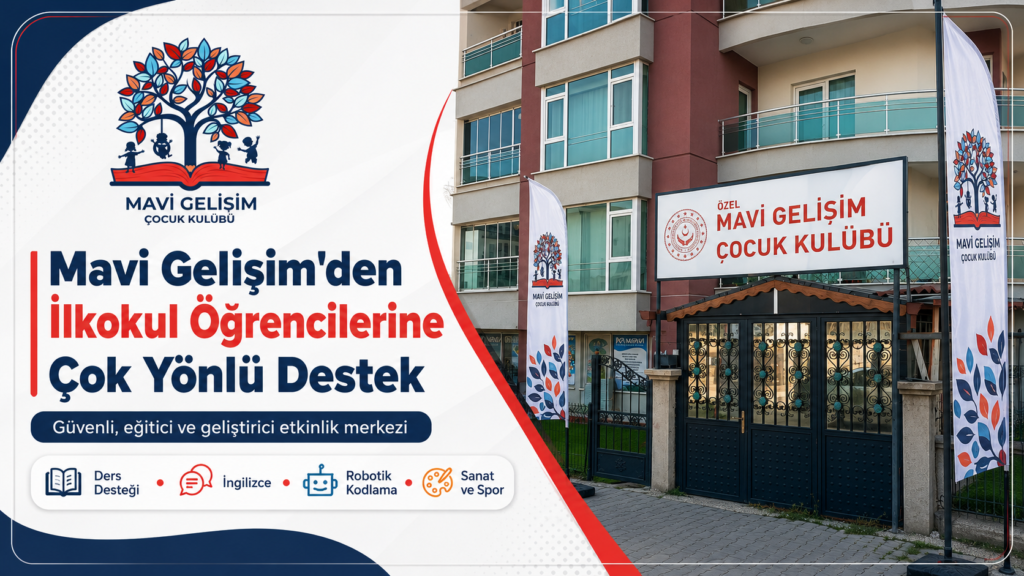 Mavi Gelişim Öğrenci Etkinlik Merkezi İlkokul Öğrencilerine Çok Yönlü Gelişim İmkânı Sunuyor