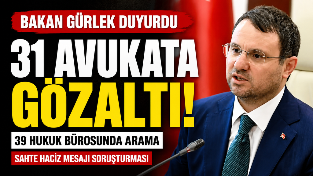 Sahte haciz mesajı sonrası operasyon