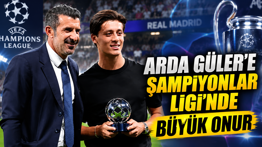 Arda Güler’e özel ödül