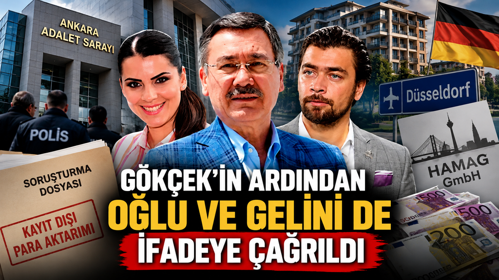 Gökçek dosyasında oğlu ve gelinide ifadeye çağrıldı
