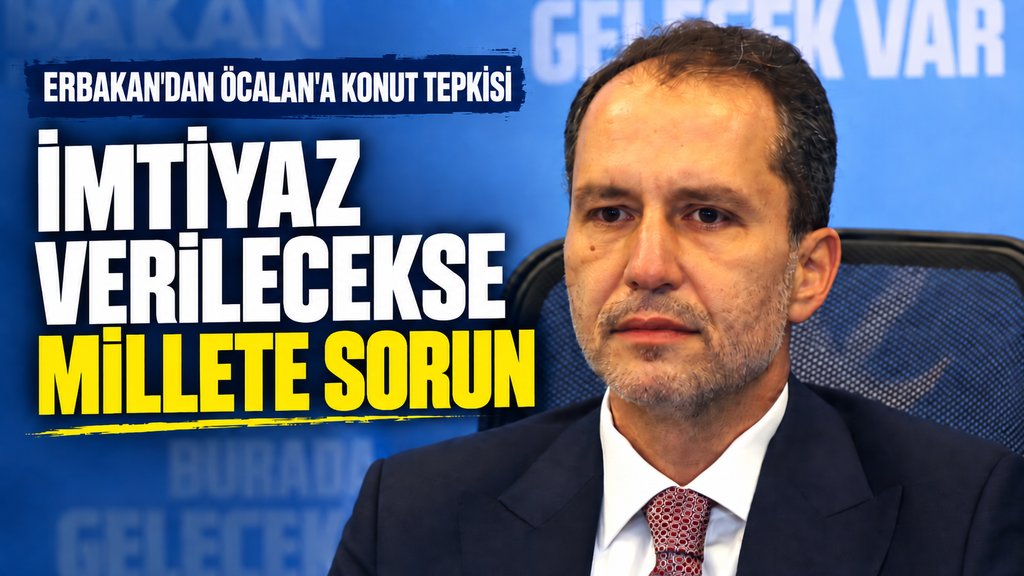 Erbakan: İmtiyaz için millete sorun