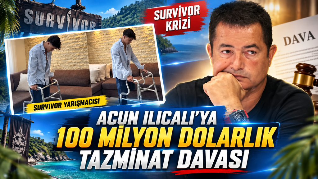 Acun Ilıcalı’ya 100 milyon Dolarlık dava