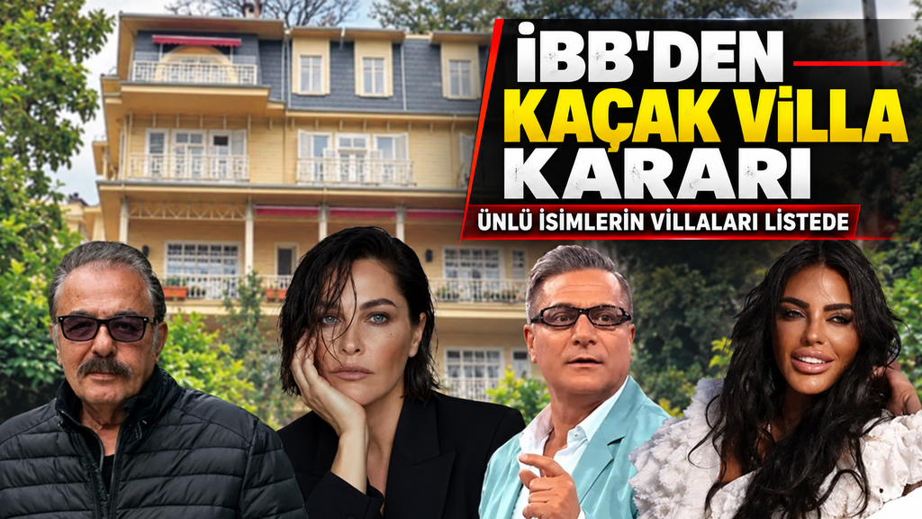 Ünlülerin Boğaz villalarına yıkım kararı