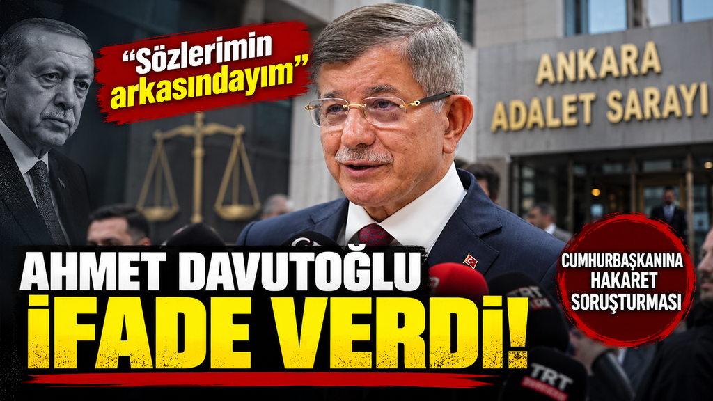 Davutoğlu: Sözlerimin arkasındayım