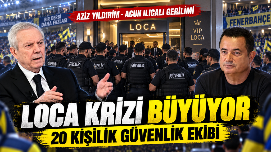 Acun Ilıcalı’nın Locasına 20 Kişilik Güvenlik Duvarı