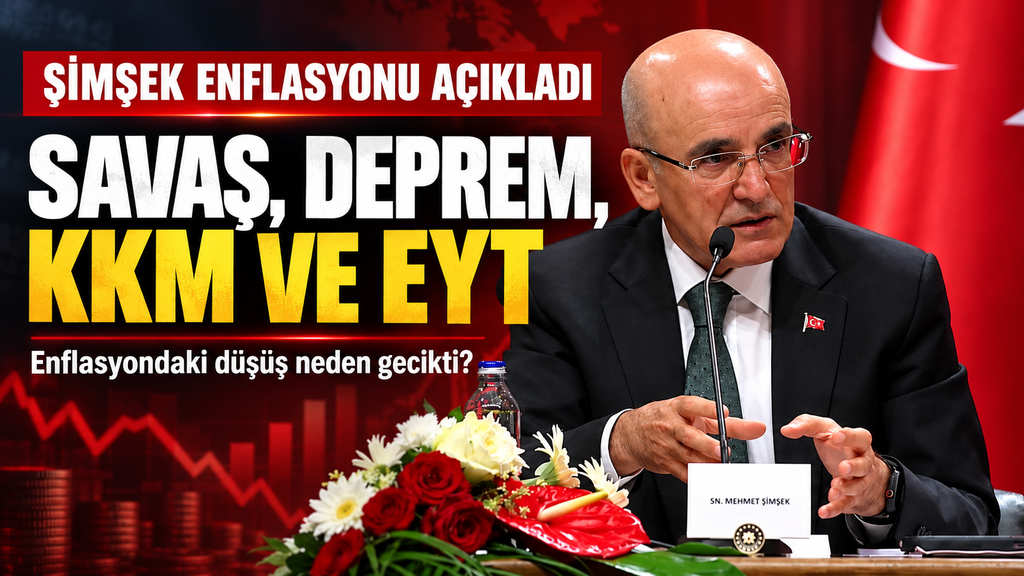 Şimşek enflasyon nedenlerini açıkladı