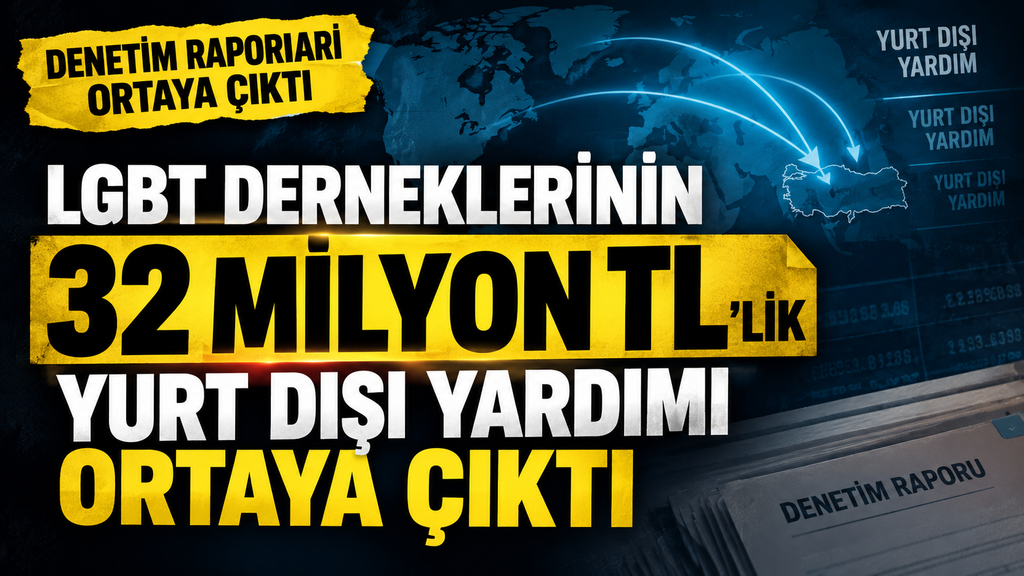 LGBT Derneklerine Yurtdışından millyonlarc ayardım