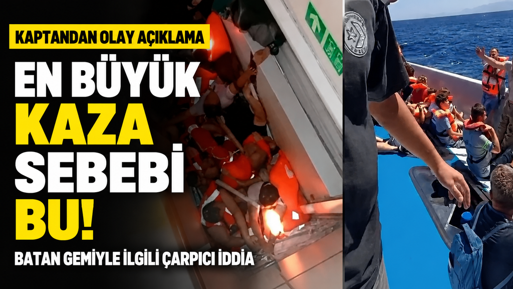 Kaptandan Olay İddia: “Gövde Kırılmış Olabilir”