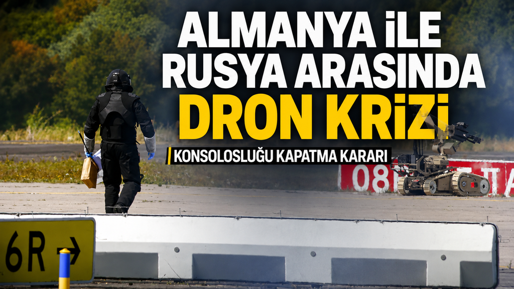 Almanya’dan Rusya’ya dron resti
