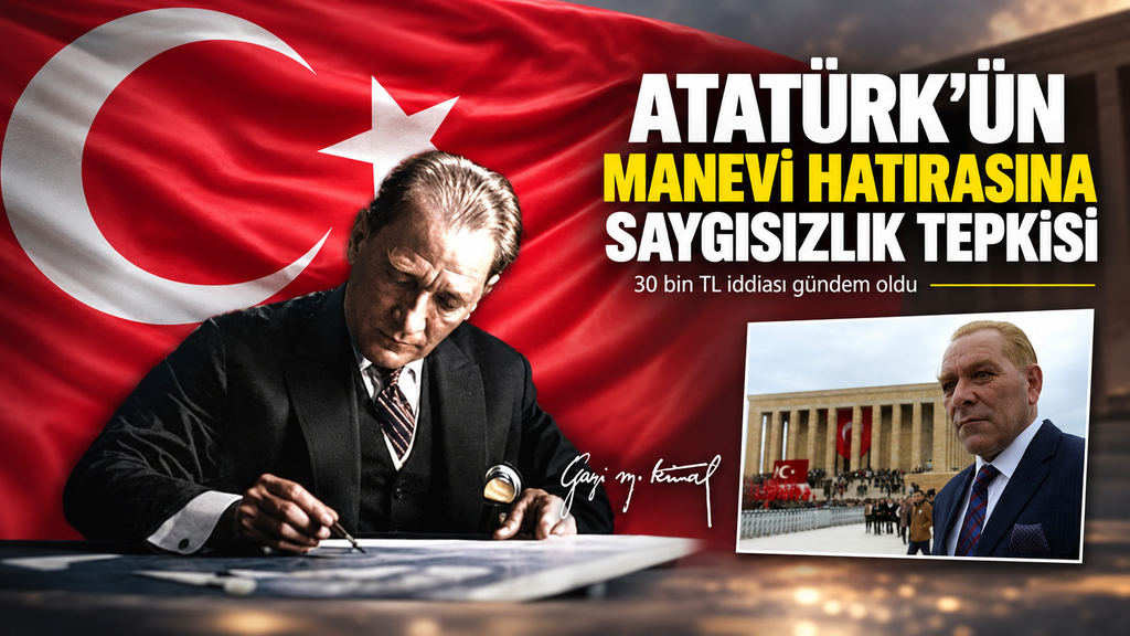 Atatürk’ün maneviyatını ticarete çevirdi iddiası