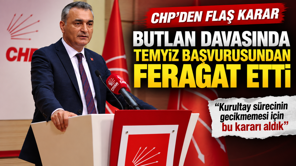 CHP butlan davasında temyizden çekildi