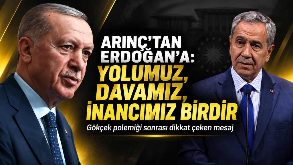 Arınç: Erdoğan’la kardeşlik hukukumuz var