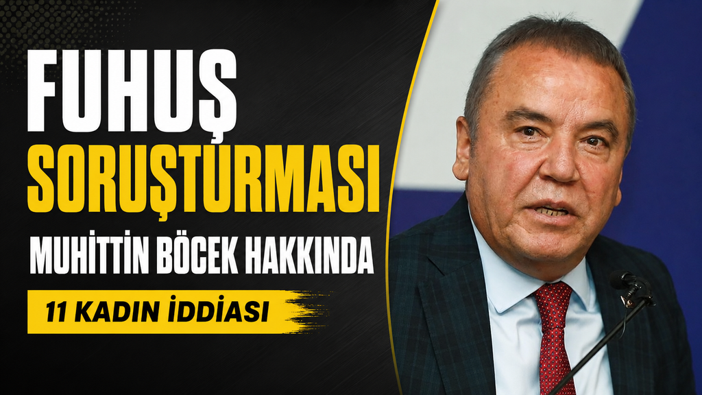 Muhittin Böcek hakkında fuhuş soruşturması