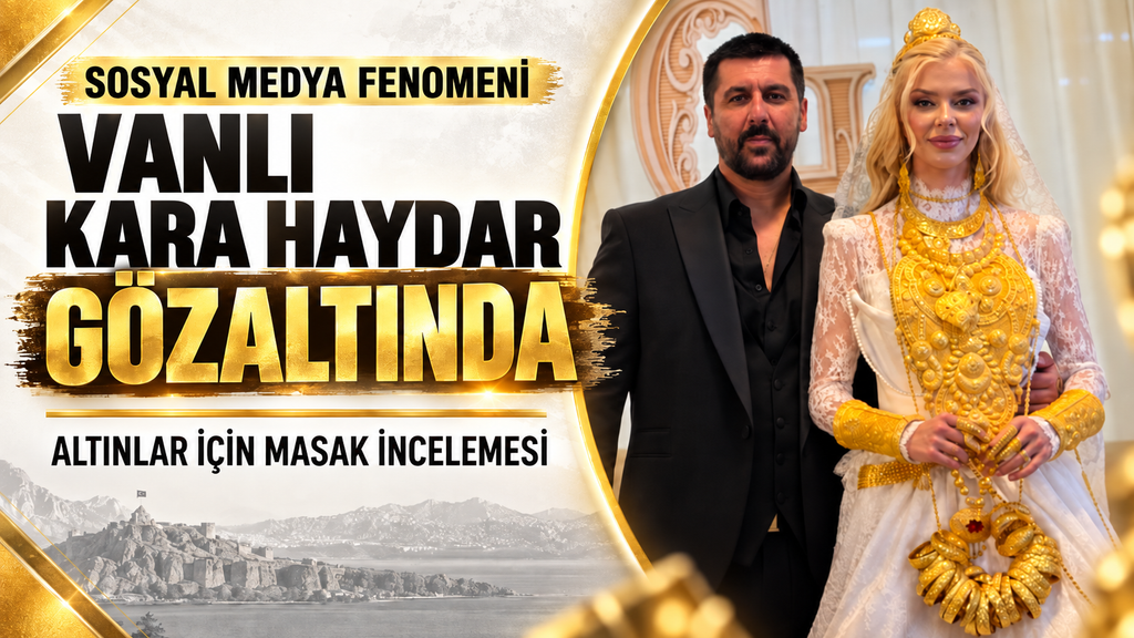 Sosyal medya fenomeni Vanlı Kara Haydar gözaltına alındı