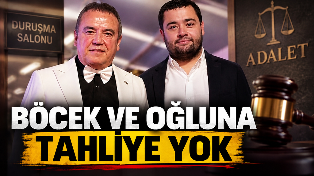 Muhittin Böcek ve Oğlunun tahliye talebi reddedildi