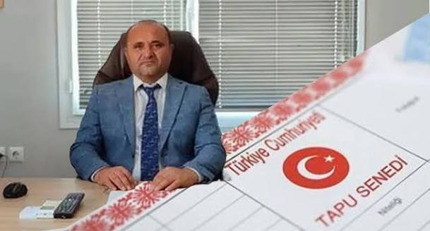 Belediye başkan yardımcısının adına 1.630 taşınmaz çıktı